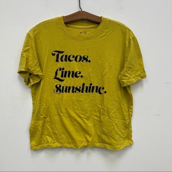 Tacos. Lime. Sunshine. Graphic T-Shirt - Picture 1 of 3